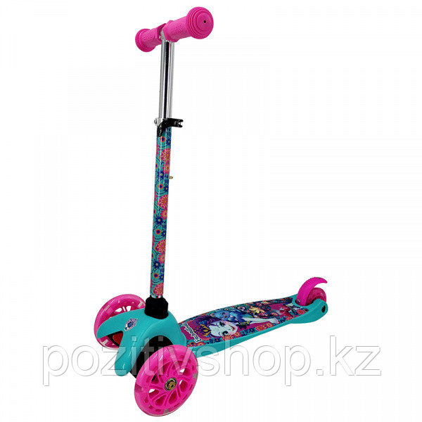 Самокат трехколесный Enchantimals с подсветкой, фото 1