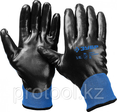 Перчатки утепленные износостойкие, двухслойные, размер L-XL, ЗУБР АРКТИКА ., фото 2