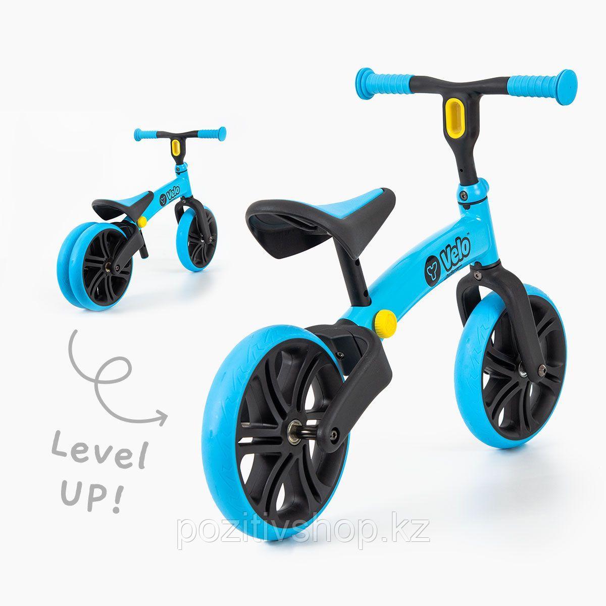 Беговел Yvolution Velo Junior синий - фото 5 - id-p89403792