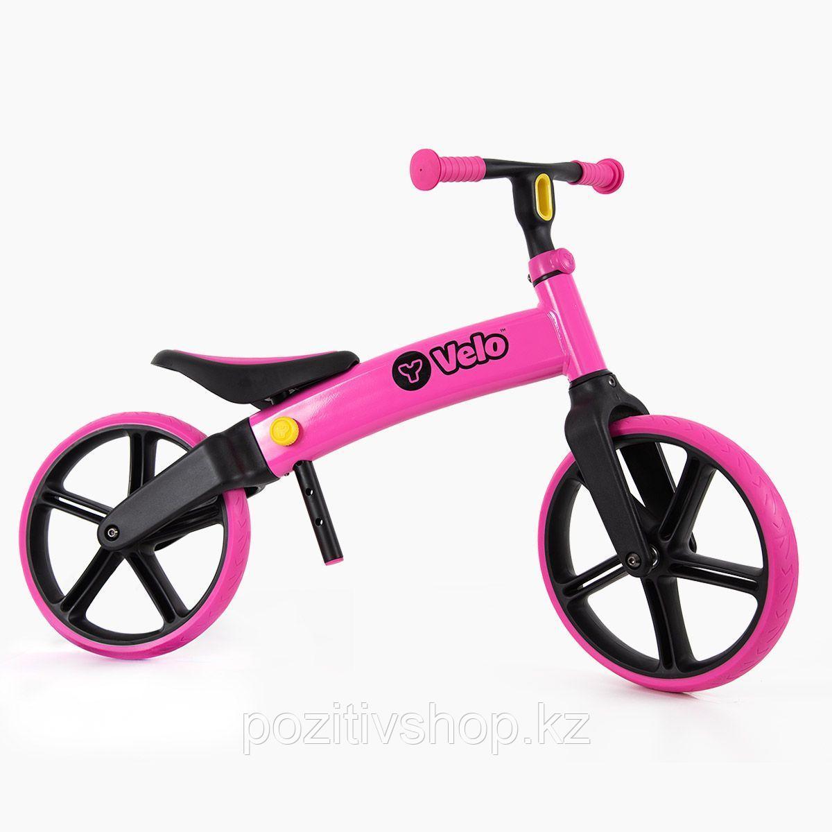Беговел Yvolution Velo Balance bike розовый - фото 2 - id-p89403815