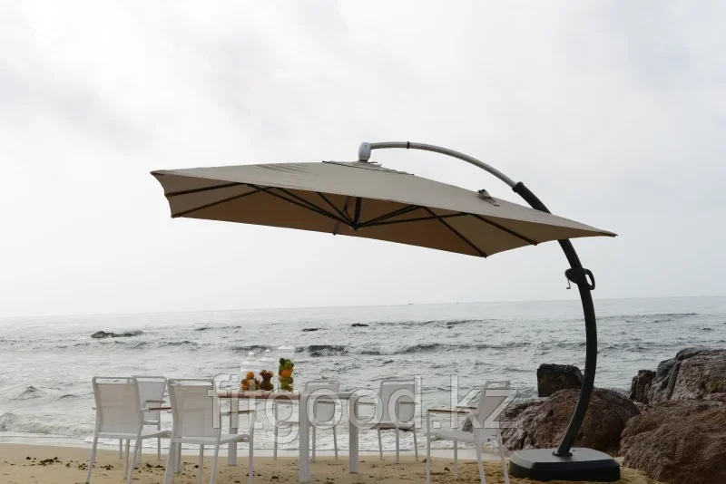 Зонт садовый Sanremo Lux (3.5х3.5) с подставкой - фото 2 - id-p89404306
