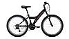 Велосипед FORWARD DAKOTA 24 1.0 (24" 18 ск. рост 13") 2020-2021, черный, RBKW1J14E002