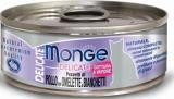 Monge Delicate 80г Курица с омлетом и анчоусами Влажный корм для привередливых кошек
