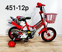 Велосипед Phillips красный оригинал детский с холостым ходом 12 размер