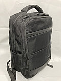 Деловой стильный рюкзак для города "CANTLOR" (высота 44 см, ширина 28 см, глубина 14 см), фото 6