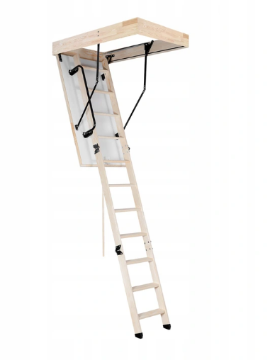 Чердачная лестница OMAN TERMO PS 120x55х280 в комплекте поручень,накладки, фото 1