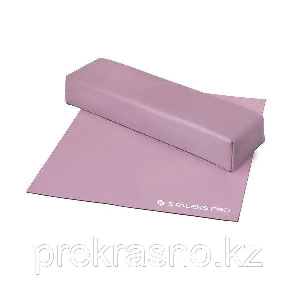 Подлокотник "мини" EXPERT 10 TYPE 1 с ковриком, розовый Staleks Pro