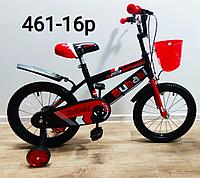 Велосипед Bubaby красный оригинал детский с холостым ходом 16 размер