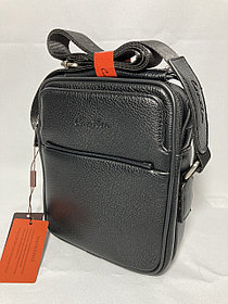 Мужская деловая сумка-барсетка "Cantlor" (высота 24 см, ширина 20 см, глубина 6 см)