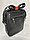 Мужская деловая сумка-барсетка "Cantlor". Высота 24 см, ширина 20 см, глубина 6 см,, фото 6