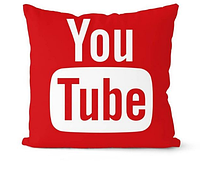 Подушка декоративная YouTube