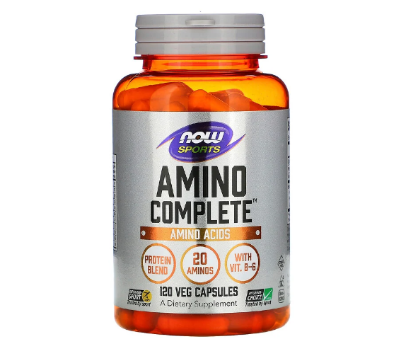 Now Foods, Amino Complete, аминокислотный комплекс, 120 вегетарианских капсул