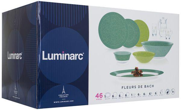 Столовый сервиз Luminarc Simply Fleurs de bach 46 предметов на 6 персон - фото 3 - id-p89538781