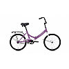 Велосипед ALTAIR CITY 20 (20" 1 ск. рост 14" скл.) 2020-2021, фиолетовый/серый, RBKT1YF01007