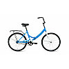 Велосипед ALTAIR CITY 24 (24" 1 ск. рост 16" скл.) 2020-2021, голубой/белый, RBKT1YF41004