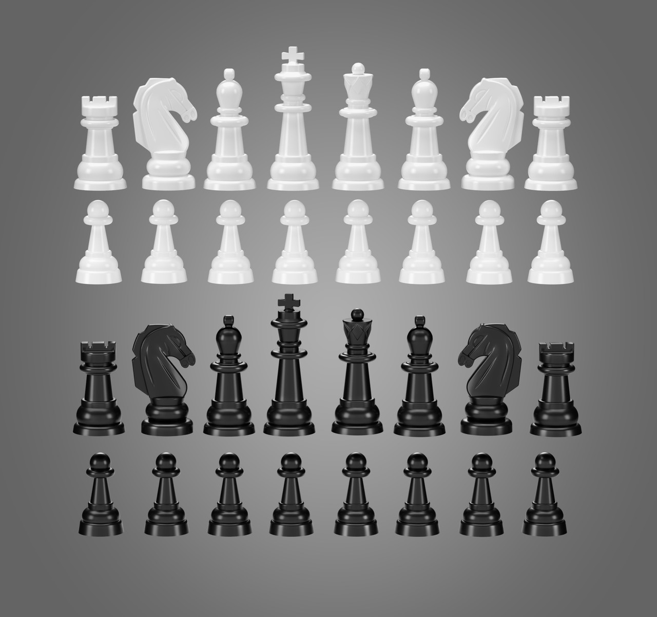 Шахматы в бежевой пластиковой коробке (малые) - фото 4 - id-p89546582