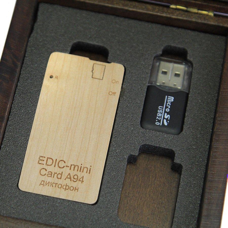 Диктофон EDIC-mini Card A94 - фото 4 - id-p89546590