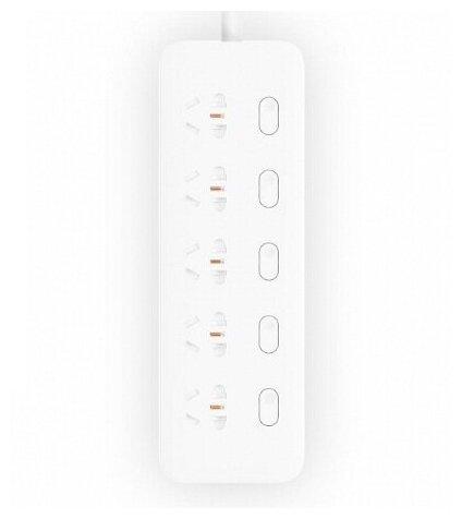 Удлинитель Xiaomi Mi Power Strip 5 розетки (без USB) - фото 2 - id-p89546734