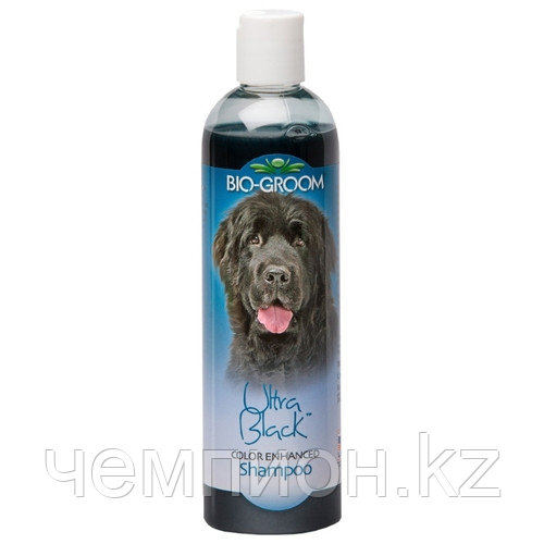 BG04 Bio-Groom Ultra Black Shampoo, шампунь для собак и кошек темных окрасов, 355 мл.