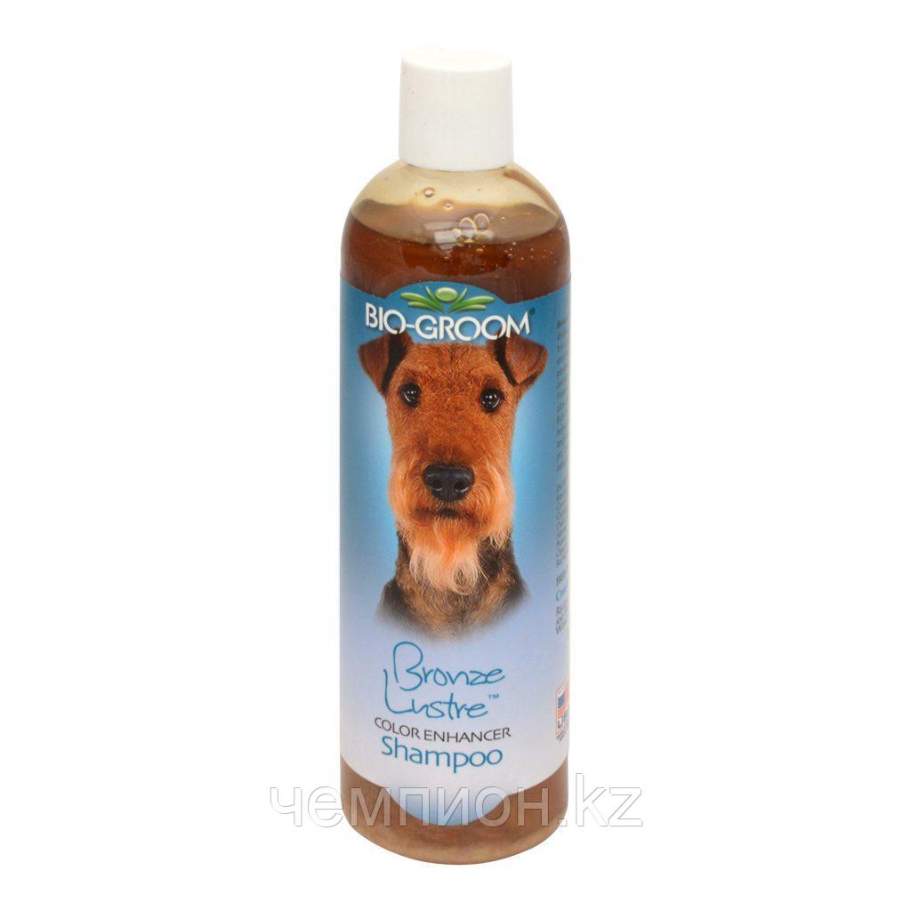 BG06 Biogroom Bronze Lustre, шампунь для собак рыжих и коричневых оттенков шерсти, 355мл.