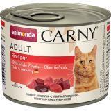 Animonda 200г с отборной говядиной Консервы для кошек Carny Adult Cat - Pure Beef