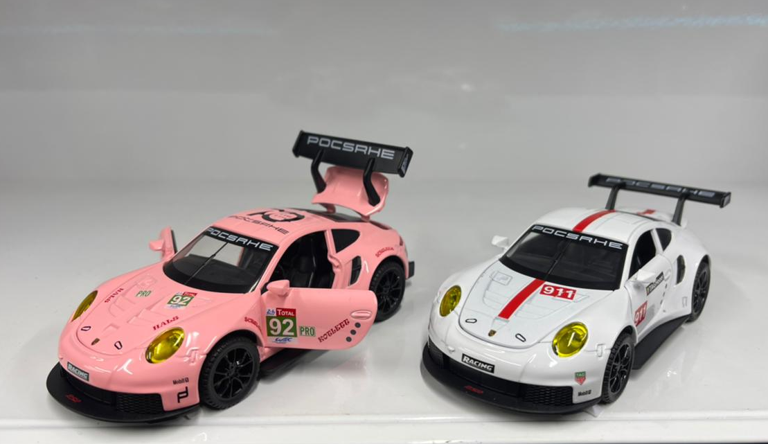 Porsche 911 металлическая модель машины масштаб 1:32 - фото 1 - id-p89547758