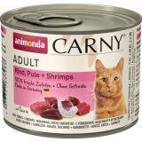 Animonda 200г с говядиной, индейкой и креветками Консервы для кошек Carny Adult Cat - Beef, Turkey Shrimps