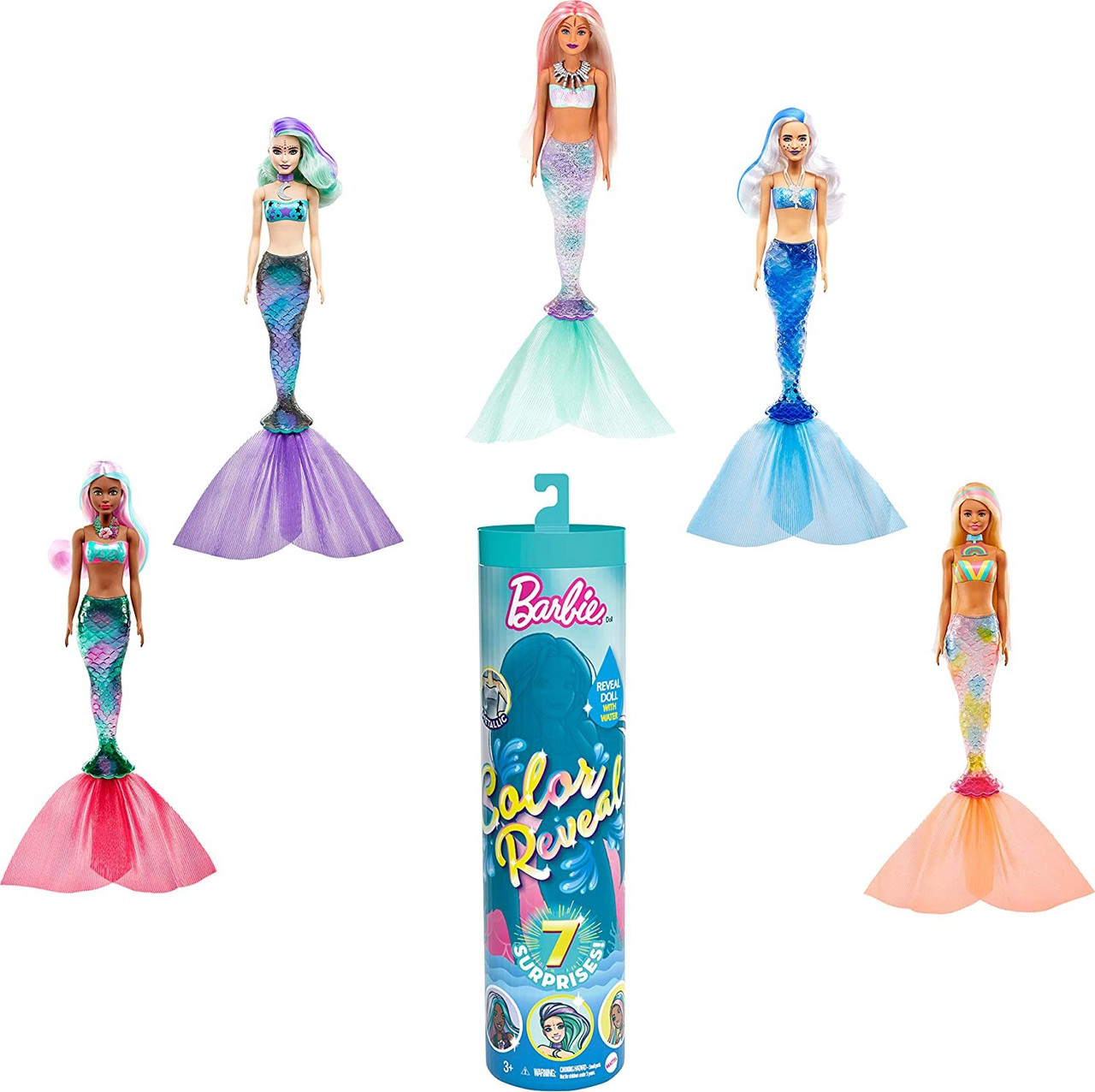 Кукла Барби Колор Ревеал Русалка Barbie color reveal Mermaid