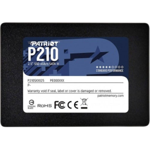 Твердотельный накопитель 512GB SSD PATRIOT P210 2.5” P210S512G25