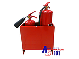 Подставка для двух огнетушителей IRON ПО-15-2, фото 2