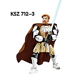Конструктор KSZ712-3 обиван кеноби star wars lego Звёздные Войны, фото 3