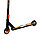 Трюковой самокат Детский 2-х колесный стальная рама гелевые колеса диаметром 110 мм оранжевый, фото 6