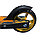 Трюковой самокат Детский 2-х колесный стальная рама гелевые колеса диаметром 110 мм оранжевый, фото 5