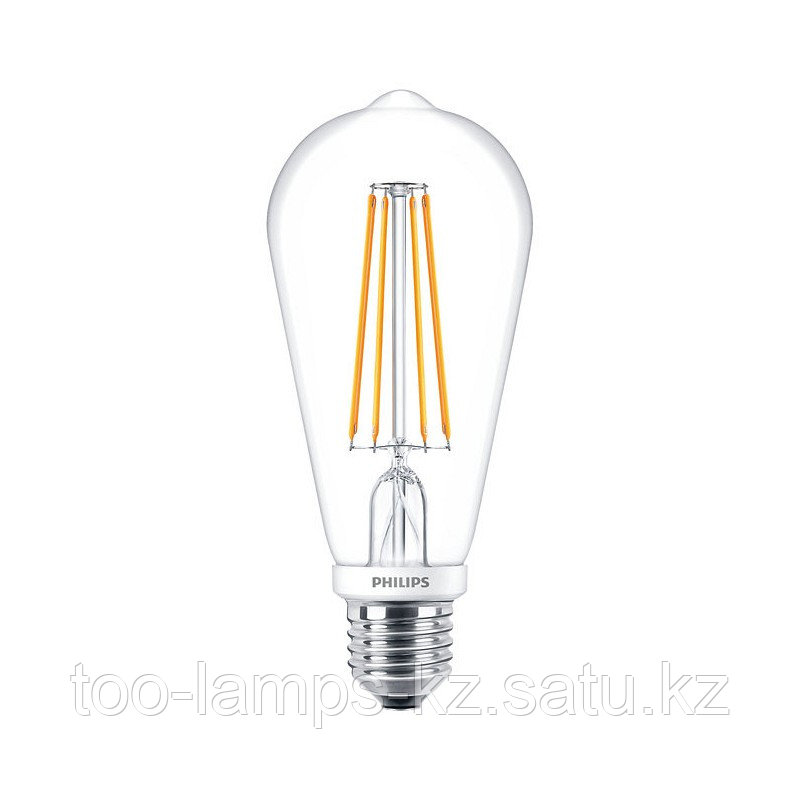 Лампа LEDClassic 6-60W ST64 E27 830 CL N,