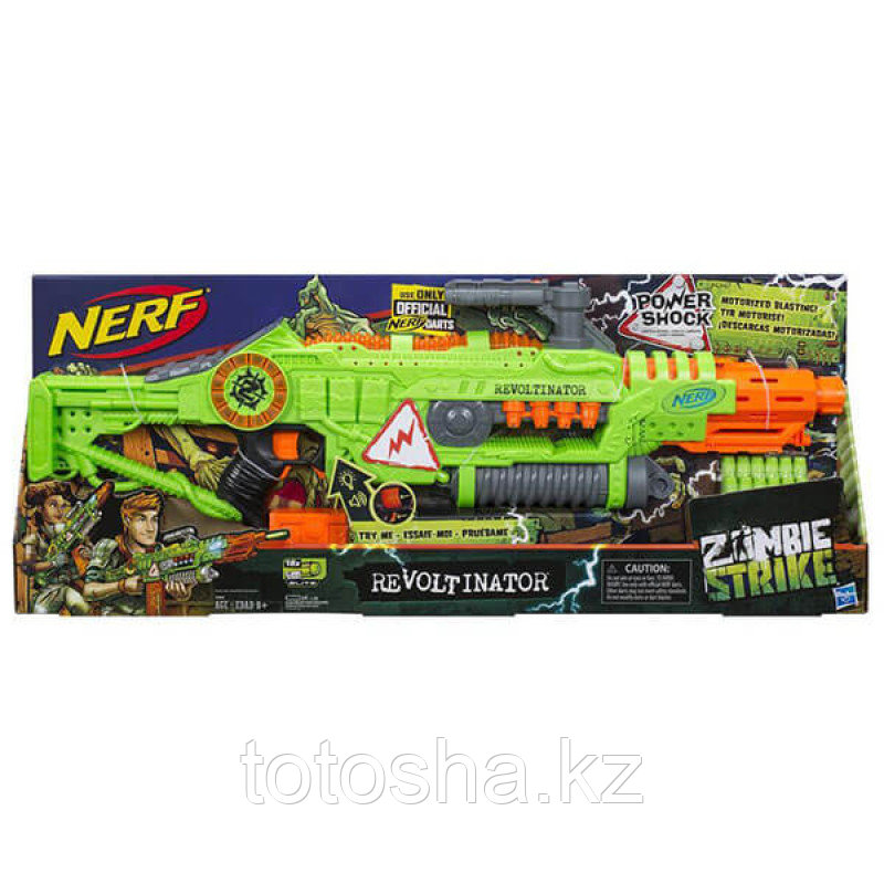 Бластер Nerf Zombie Revoltinator Зомби Револтинатор , E3060