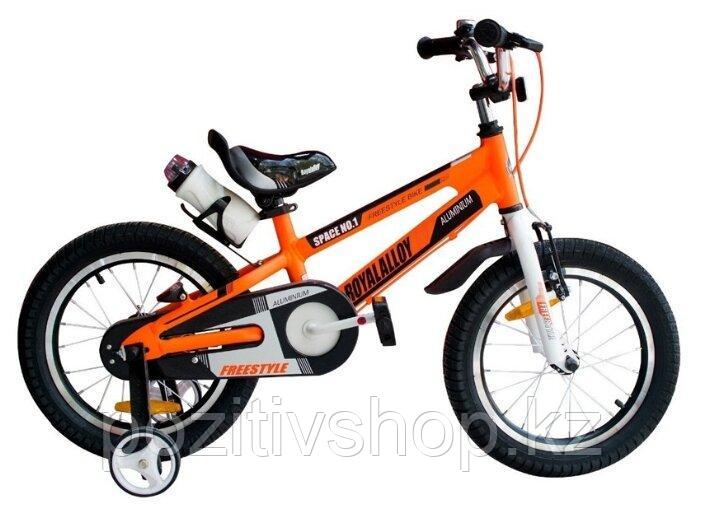 Детский велосипед Royal Baby Freestyle Space №1 Alloy 16" оранжевый