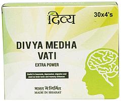 Медха Вати ,120 таблеток, для эффективного питания клеток мозга, Medha Vati Divya Pharmacy