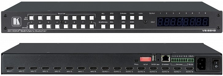 KRAMER VS-88H2 – Матричный коммутатор   8х8 HDMI