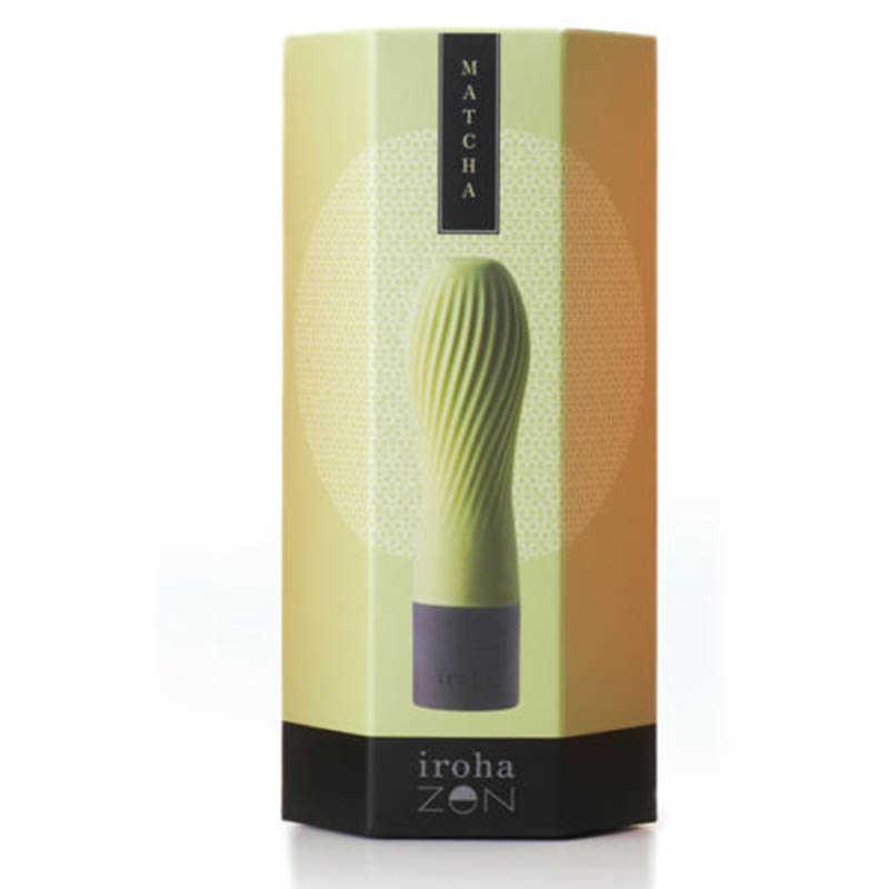 Вибратор Matcha Iroha Zen, зеленый