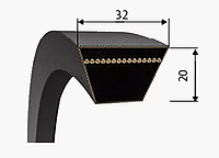 Ремень клиновый профиль D (Г)