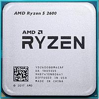 Процессор AMD Ryzen 5 2600 3,4Гц (3,9ГГц Turbo) Pinnacle Ridge 6-ядер 12 потоков, 3MB L2, 16MB L3, 65W, AM4, B