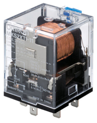 MKS(X) Реле для коммутации нагрузок постоянного тока 220 В= 10 А (резистивная нагрузка)