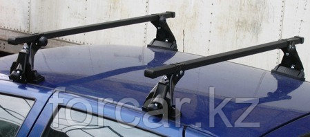 Багажник Atlant эконом-класса на ВАЗ 2110, 2112 с опорой на крышу (алюминиевые дуги) - фото 2 - id-p418005
