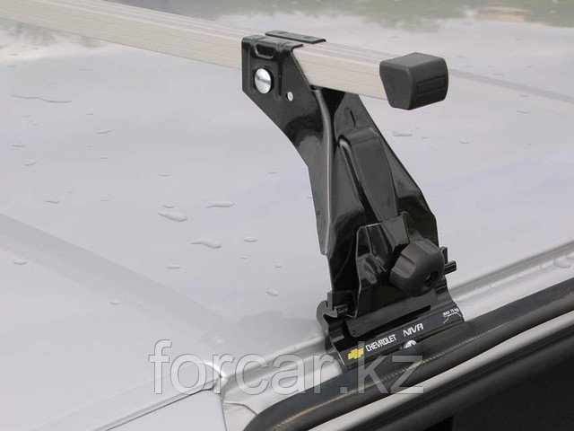 Багажник Atlant эконом-класса на CHEVROLET-НИВА с опорой на крышу (алюминиевые дуги) - фото 1 - id-p418021