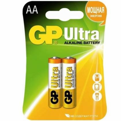 Батарейки GP ULTRA Alkaline (АА), 2шт.