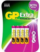 Батареялар GP EXTRA Alkaline (ААА), 4 дана.