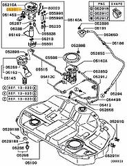 Прокладка топливной станции бензонасоса бензобака MN139931 pajero sport outlander lancer X asx митсубиси
