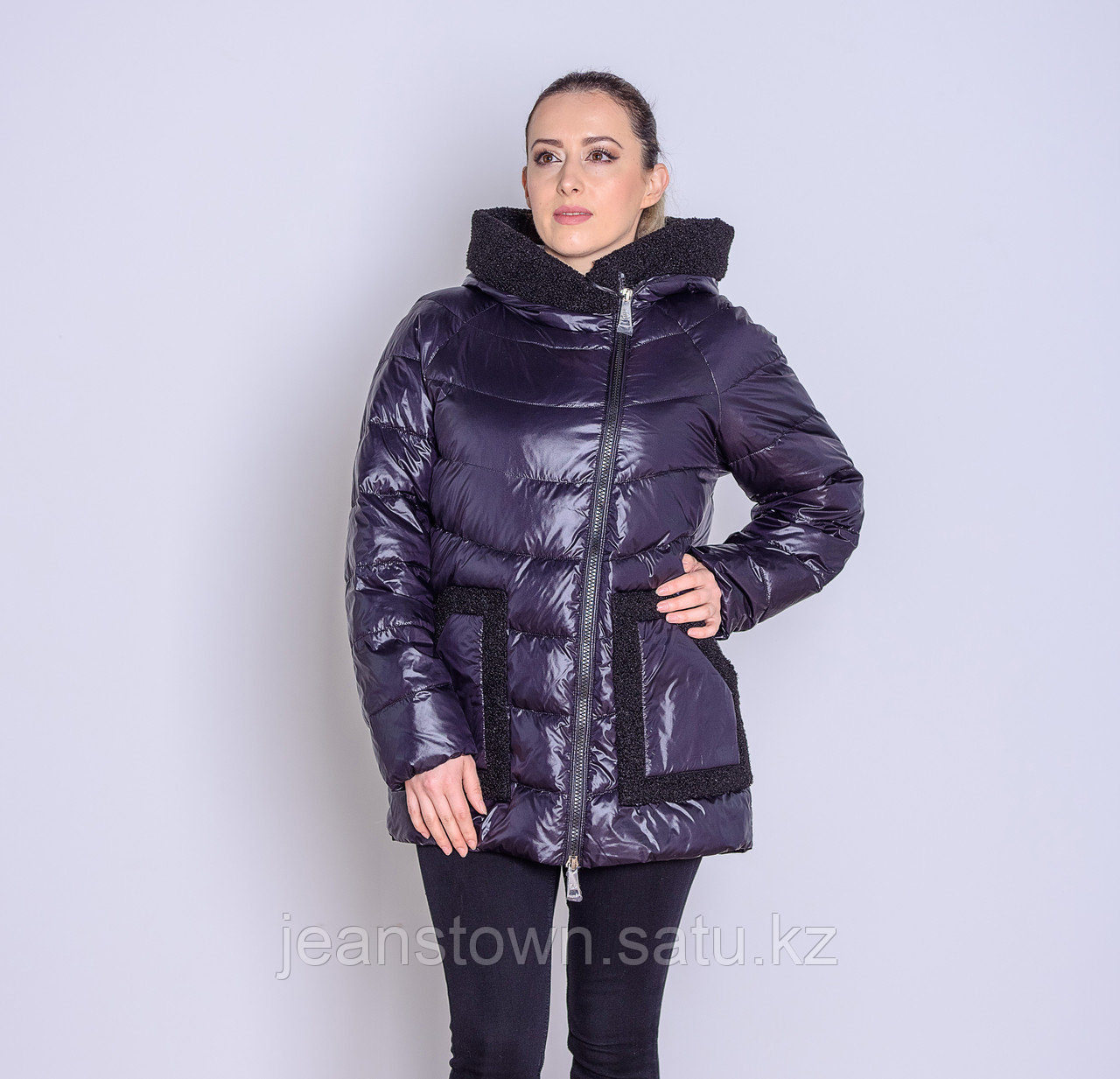 Куртка женская демисезонная Evacana черная