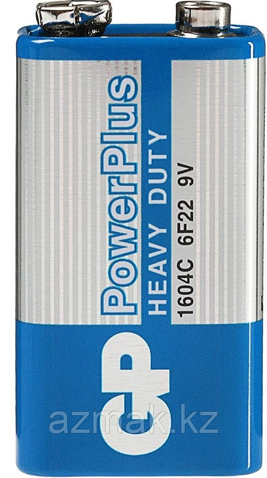 Батарейка GP Power Plus 1604CEBRA (Крона), 1 шт.