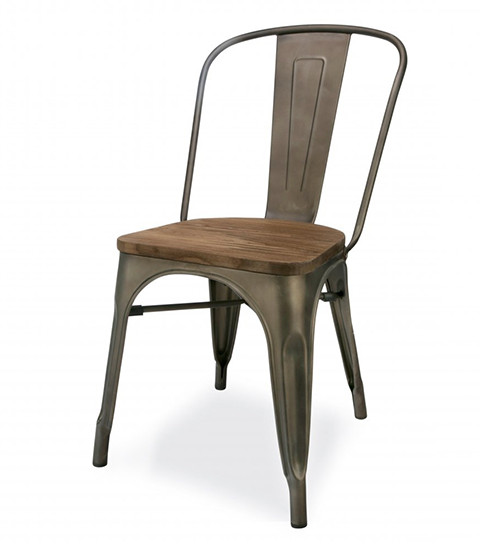 Дизайнерский Стул Tolix chair wood - фото 1 - id-p89622684